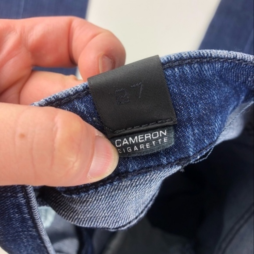Vince | Cameron Cigarette Skinny Jeans Dark Wash - Picture 7 of 8